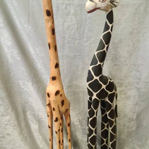 Африкански дървени жирафи