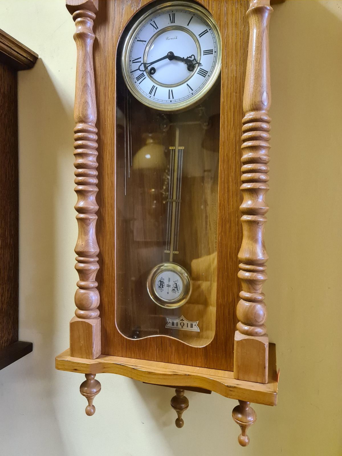 Старинен стенен часовник Warmink