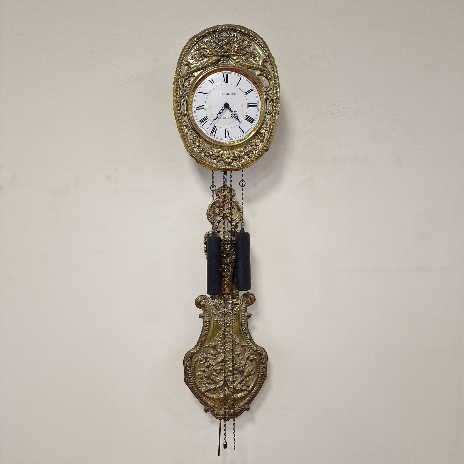 Стенен часовник Louis Jaquine St Etienne