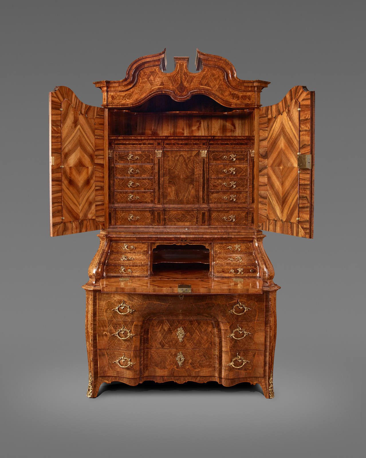 Шкаф за писане, вероятно Майкъл Кимел, 1750-1755
