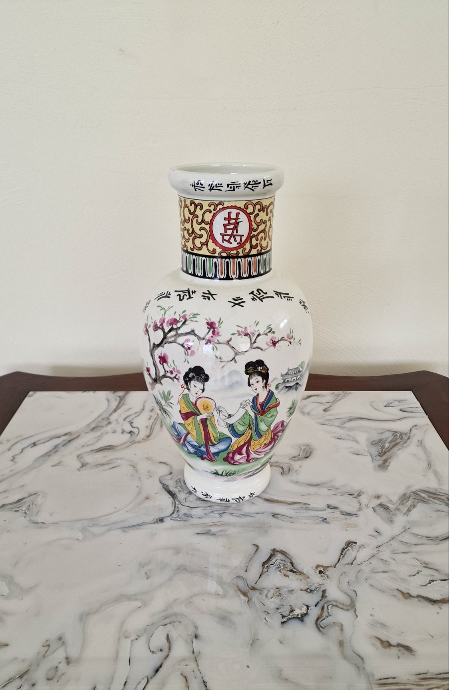 Голяма Японска порцеланова ваза