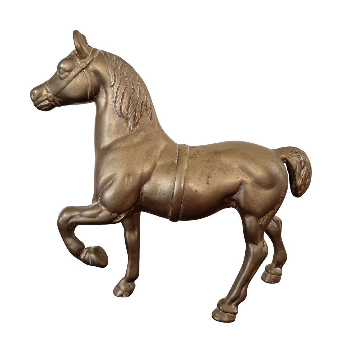 Фигура на кон от месинг
