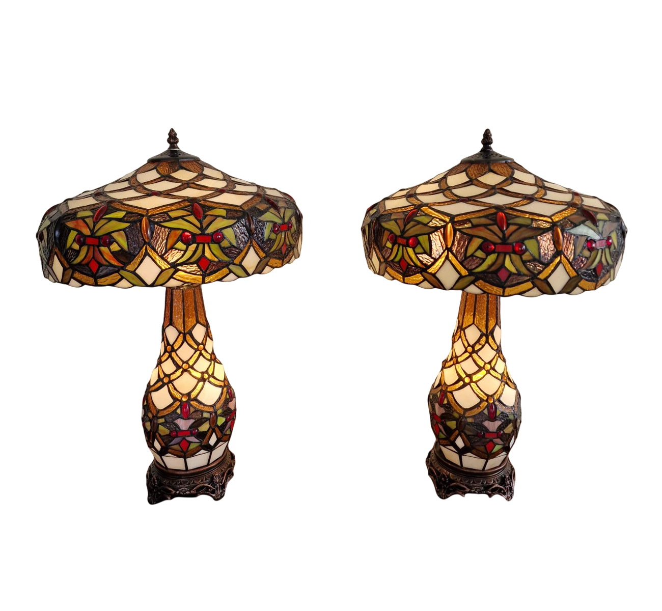 настолни лампи Tiffany