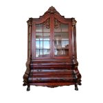 Масивна френска витрина  Chippendale