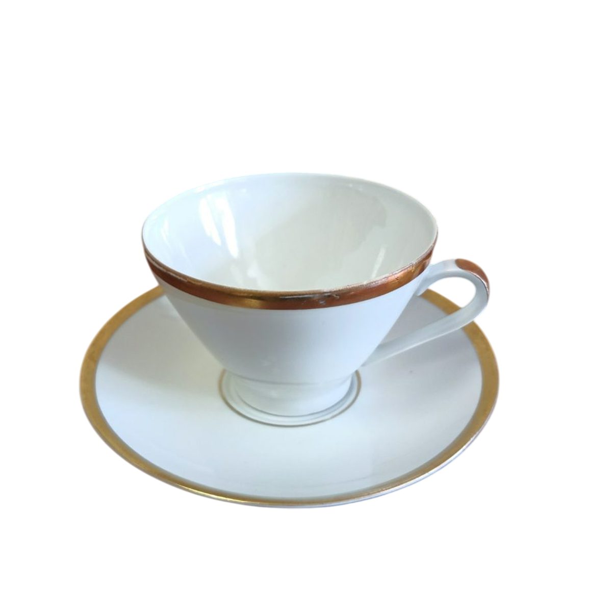 Порцеланова чаша - фин ретро стил, произведен в Източна Германия