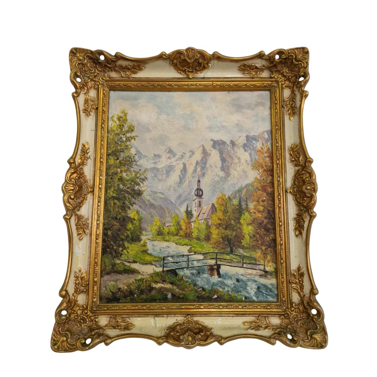 Маслена картина върху платно