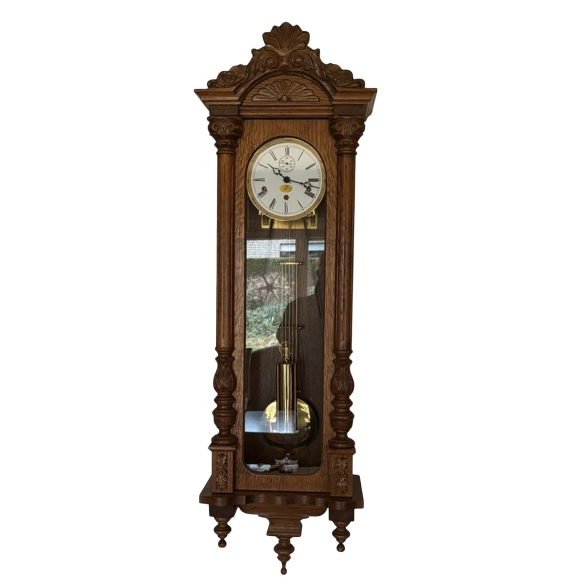 Античен Немски Стенен Часовник Kieninger