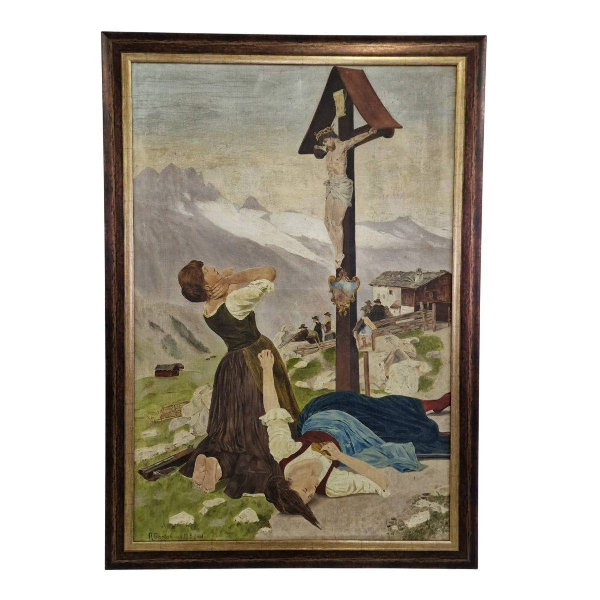 Картина на Матиас Шмид - Героизъм и саможертва в Тиролските войни за свобода